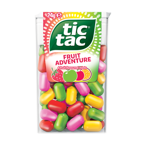 Tic Tac Fruit Adventure 24g x 24