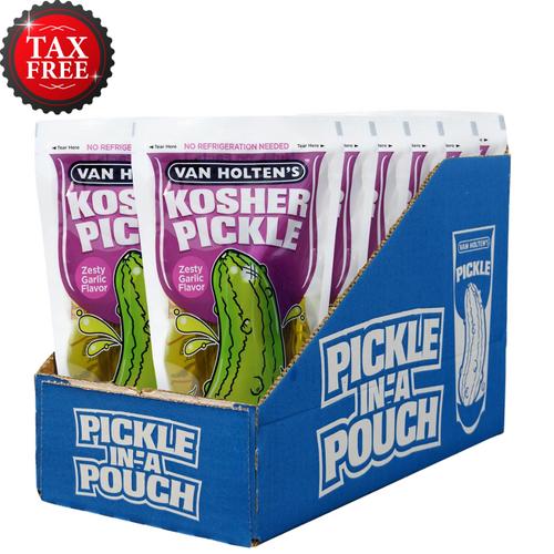 USA Van Holten Jumbo Kosher Pickle x 12