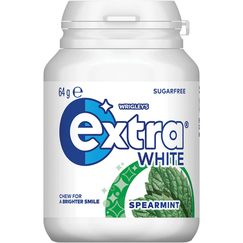 Extra White Spearmint Bottle 64g x 6