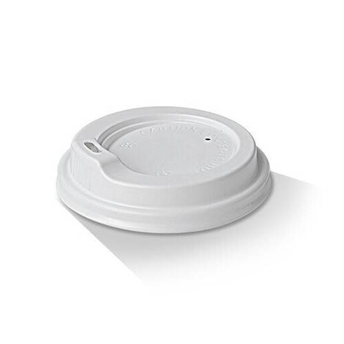 Coffee Cup Lid White Sipper x 1000