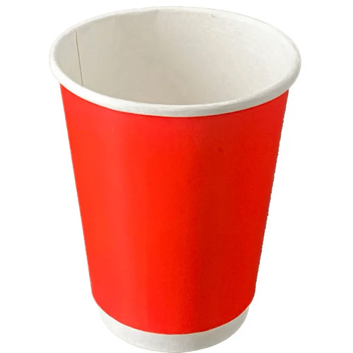 Coffee Cups Red Double Wall 12oz x 500