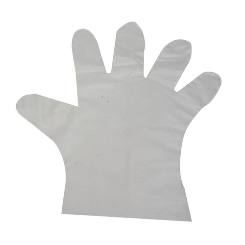 TPE Gloves Closed Loop Clear Large x 100