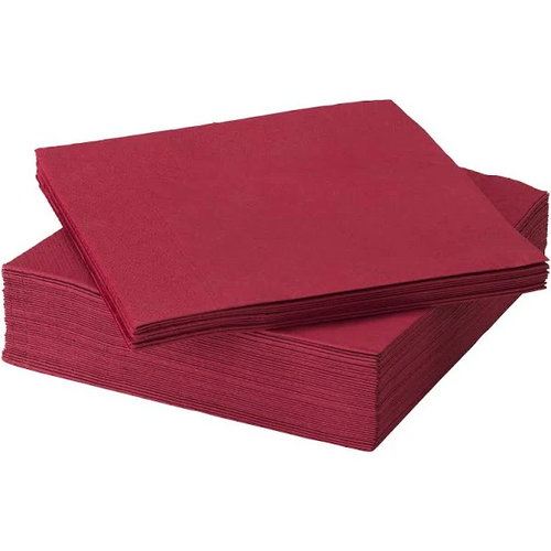 Dinner Napkin GT Fold Burgundy x 1000