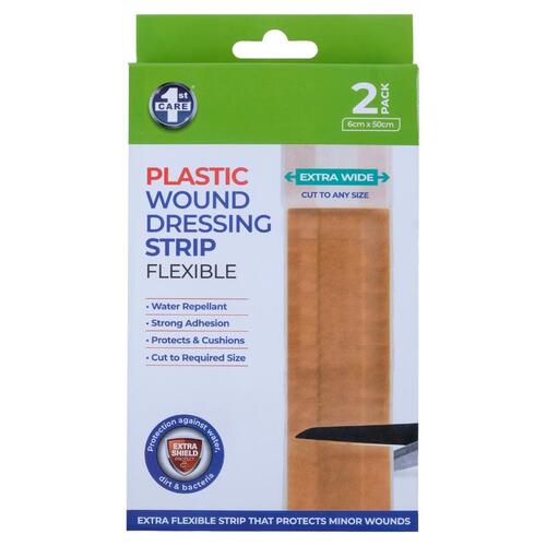 Bandage Dressing Strips Water Resistant with Adhesive