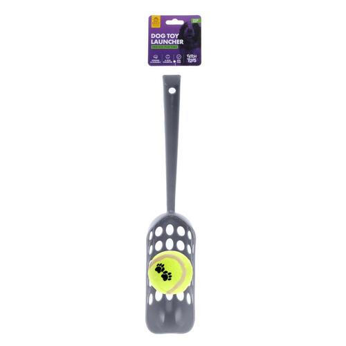 Dog Toy Tennis Ball with Scoop Launcher