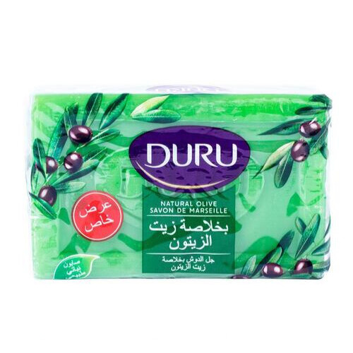 Duru Body Bar Soap Natural Olive Oil (Marseille) 150g