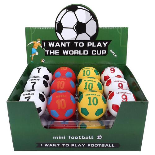 Handball Soccer Ball High Bounce - Ø6cm - 4 Assorted D