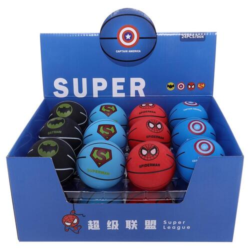 Handball Super Hero High Bounce - Ø6cm - 4 Assorted D