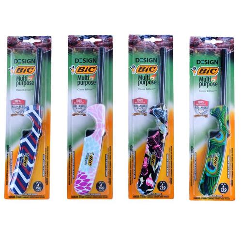 Lighter Bic Long Reach Classis Mutlipurpose - Assorted D