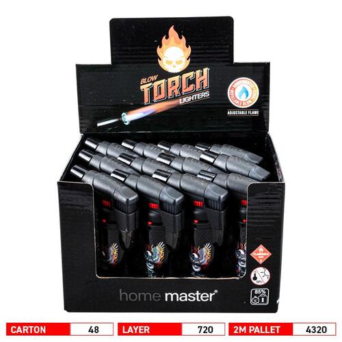 Lighter Gas Blow Torch Refillable - Assorted Muscle Car