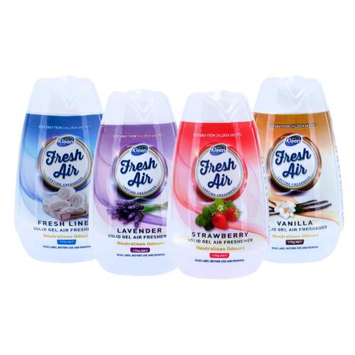 Solid Gel Air Freshener 170g NET - 4 Scents Assorted: La