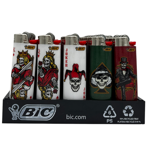 Bic Large Printed Poker X 50