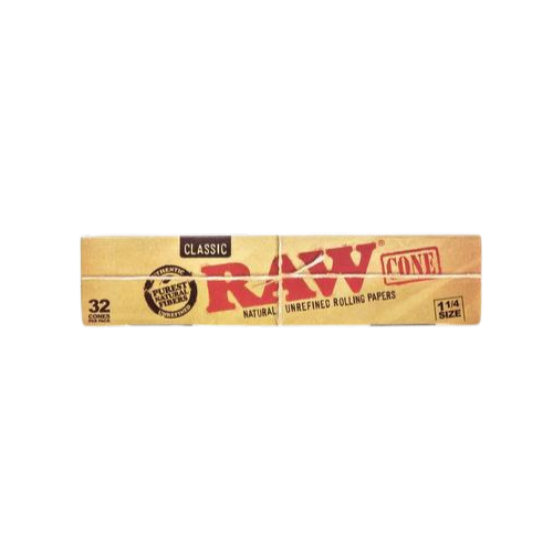 Raw Cone 1 1/4 32pk Classic