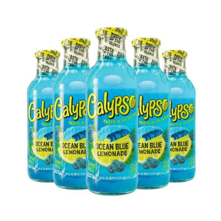 Calypso Ocean Blue Lemonade 473ml x 12