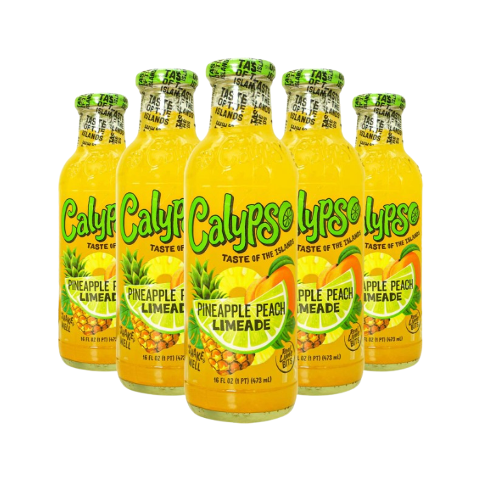 Calypso Pineapple Peach Limeade 473ml x 12