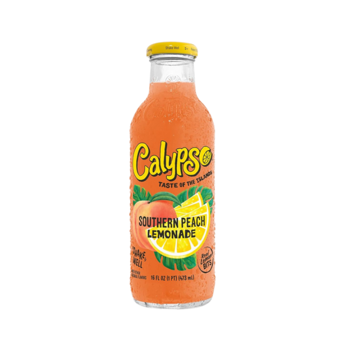 Calypso Southern Peach Lemonade 473ml x 12 - Image 2