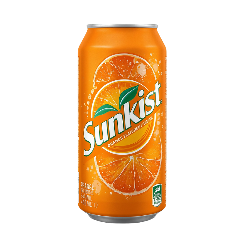 Cans Sunkist 440ml x 24