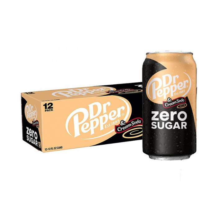 Dr Pepper Zero Sugar 355ml x 12
