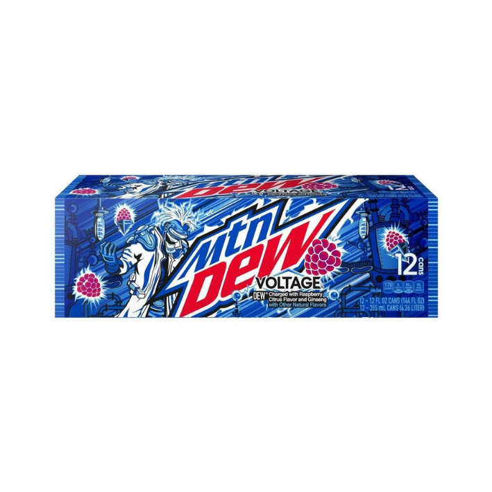 Mountain Dew Voltage 355ml x 12 - Image 2