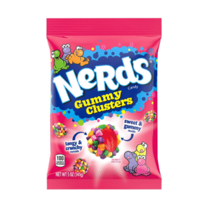 Nerds Gummy Cluster Rainbow Bag 141g x 12