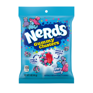 Nerds Gummy Cluster Very Berry Bag 141g x 12
