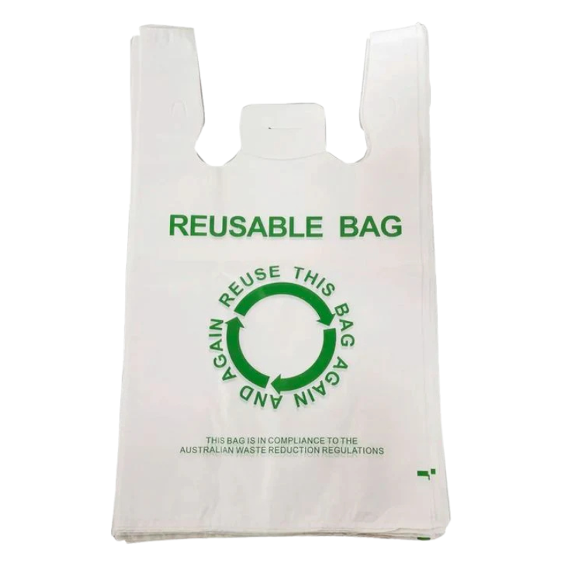 Plastic Carry Bags Medium Reusable x 700