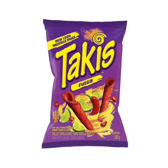 Takis Fuego Hot Chips 280g x 14