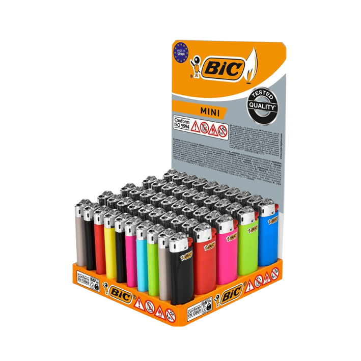 BIC Lighters Small Plain x 50 - Image 3