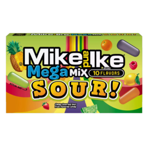 Mike and Ike Sour Mega Mix 127g x 12