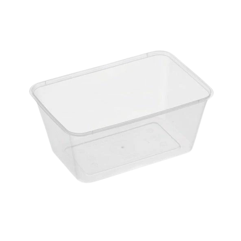 Genfac 1000ml Rectangular Containers x 500