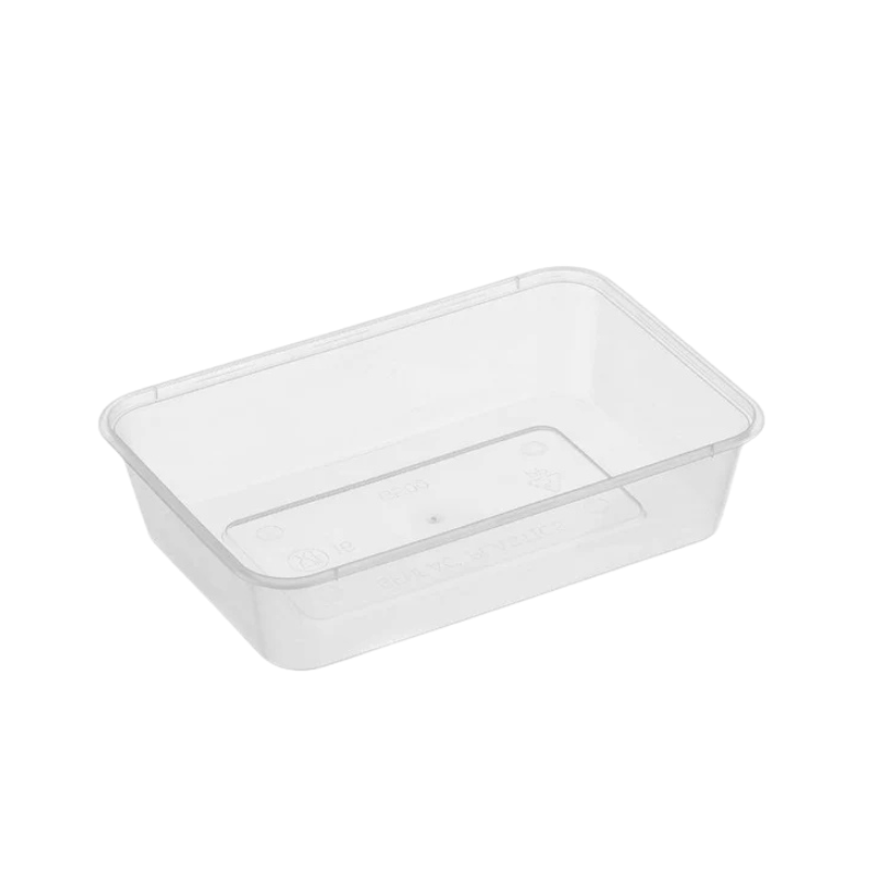 Genfac 500ml Rectangular Containers x 500