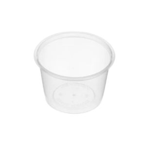 Genfac Round Sauce 100ml Container x 1000