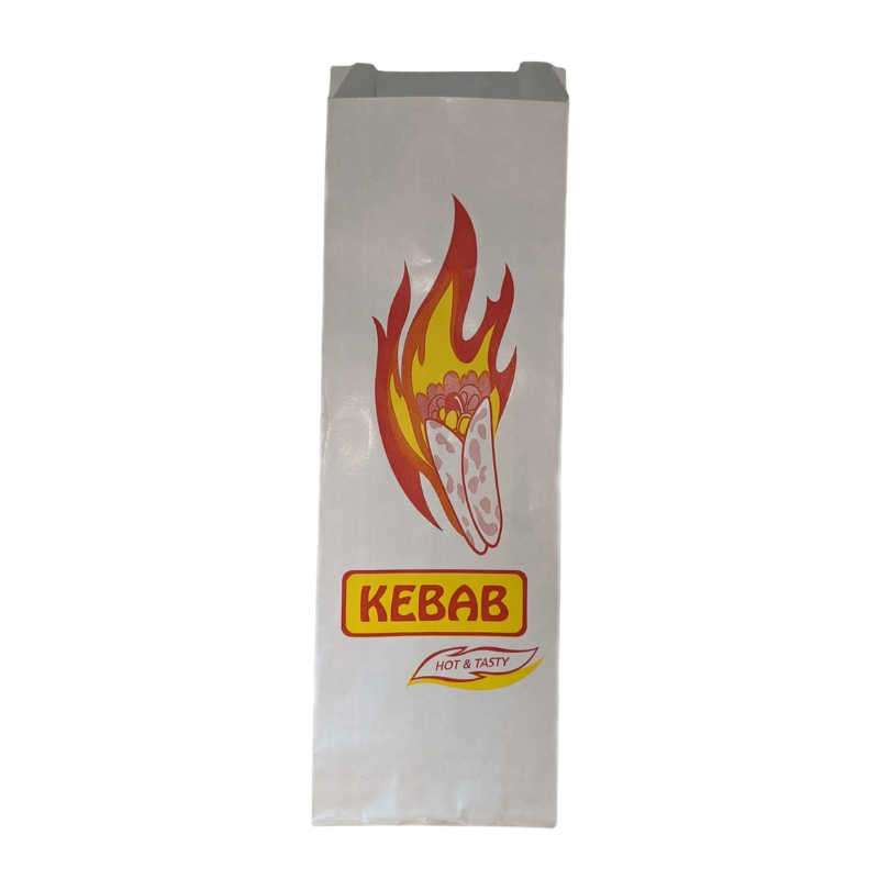 Printed Foil Kebab Bags x 500