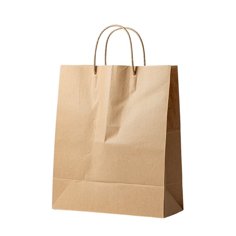 Paper Carry Bag Brown Medium x 250