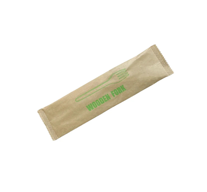 Wrapped Bamboo Fork x 100