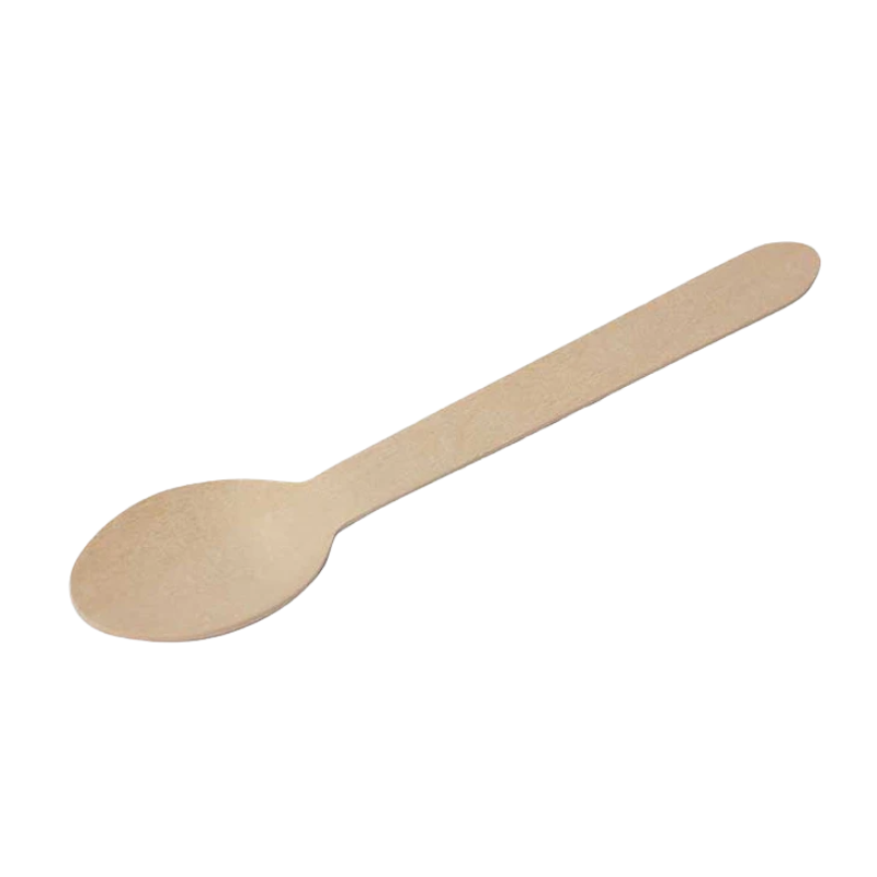 Wooden Dessert Spoon 16cm x 1000