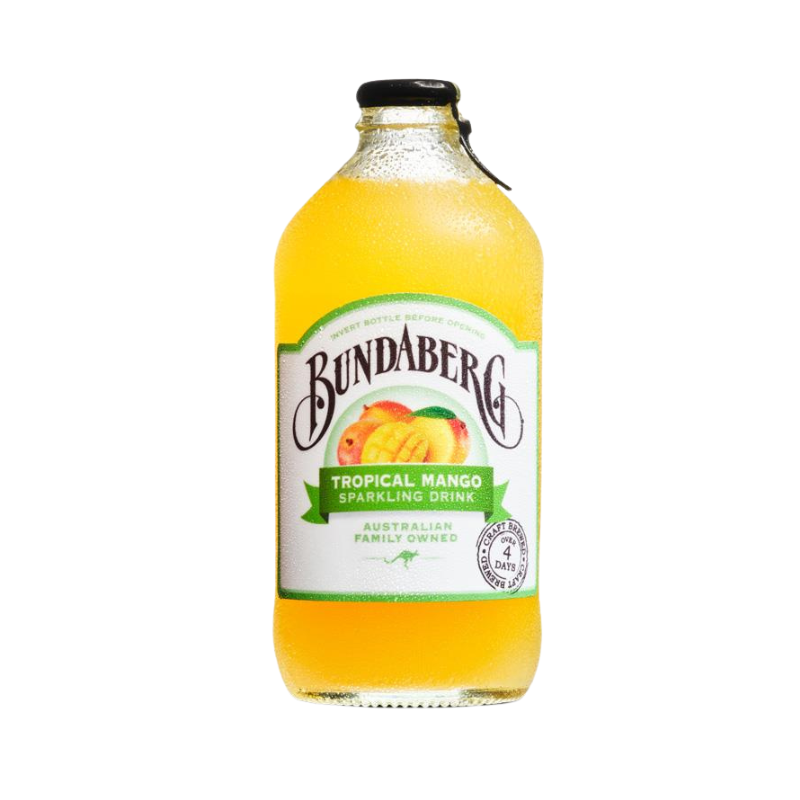 Bundaberg Sparkling Tropical Mango 375ml x 12