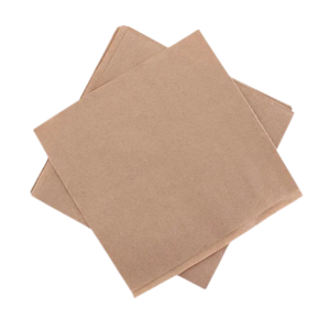 Lunch Napkins Brown 1Ply x 3000