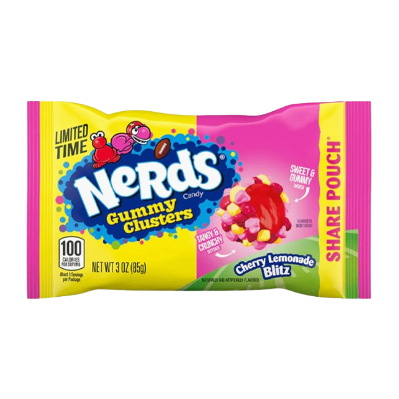 Nerds Gummy Cluster Cherry Lemonade 85g x 12