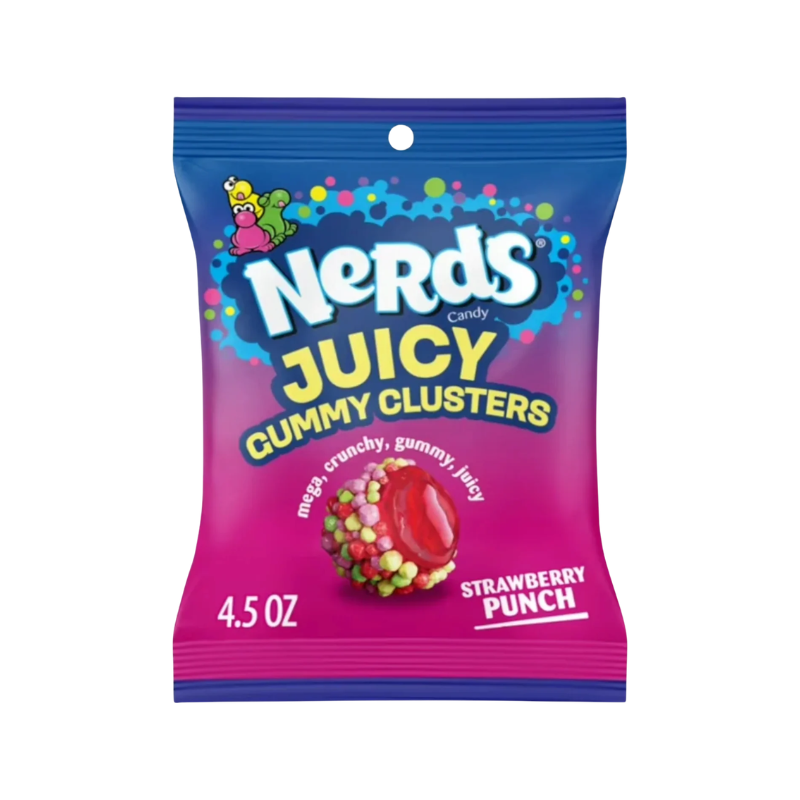 Nerds Gummy Cluster Juicy Bag 141g x 12