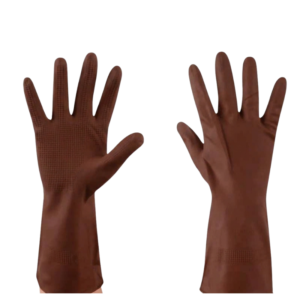 Long Glove 32cm Brown x 10Pair