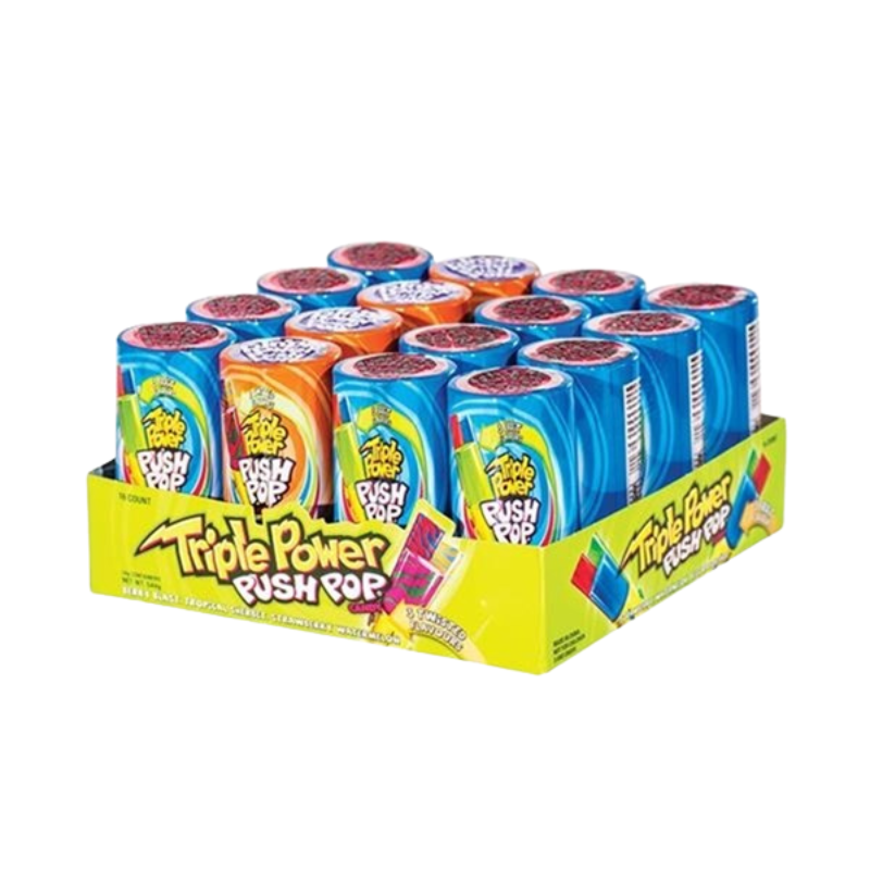 Triple Power Push Pop 34g x 16