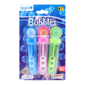 Bubble Wand Characters 3pk