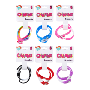 Charm Bracelet 180 x 15mm 2Pk