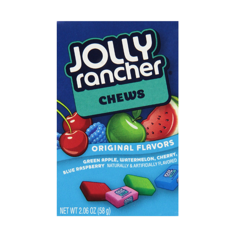 Jolly Rancher Chews Box 58g x 12