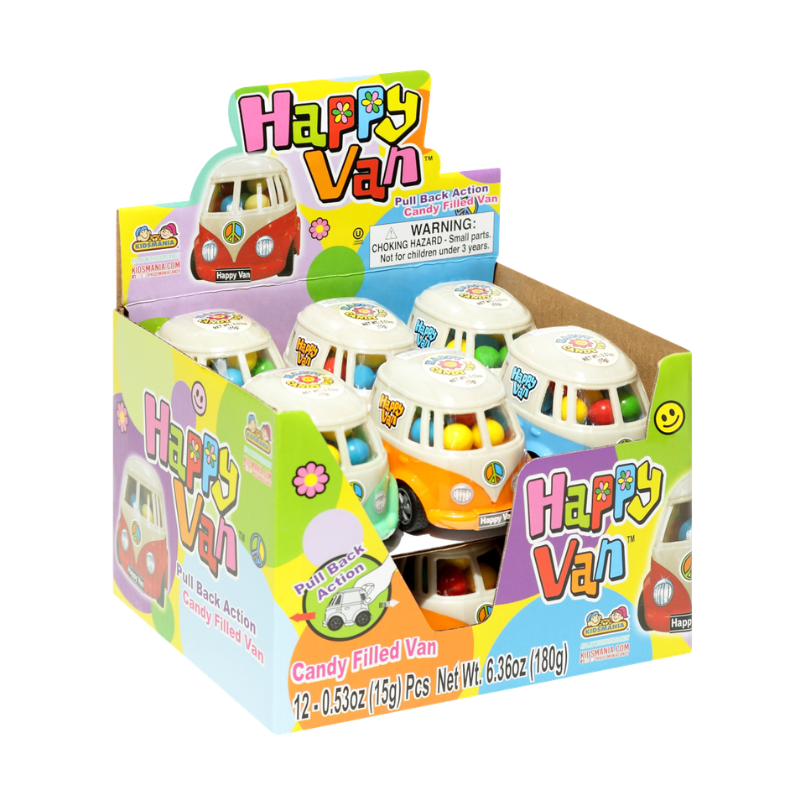 Kidsmania Happy Van 15g x 12
