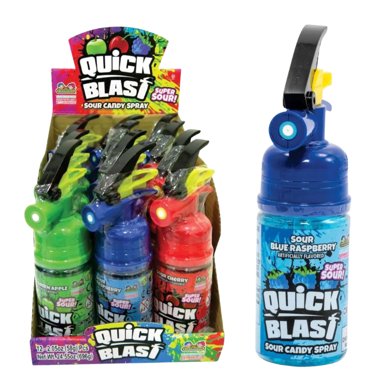 Kidsmania Quick Blast Sour Spray  57g x 12
