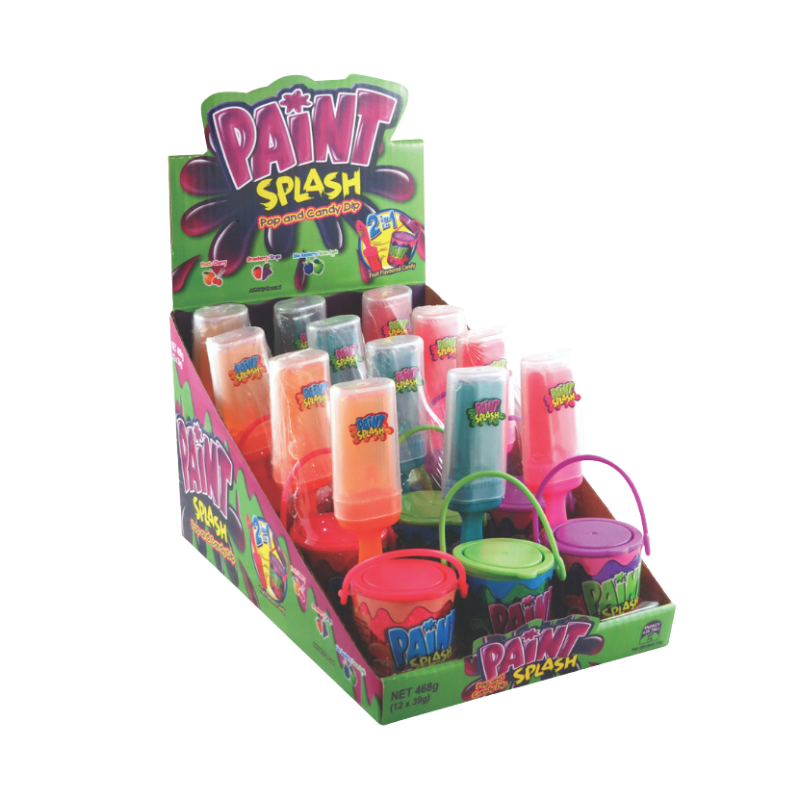 Paint Splash Pop and Candy Dip 39g x 12