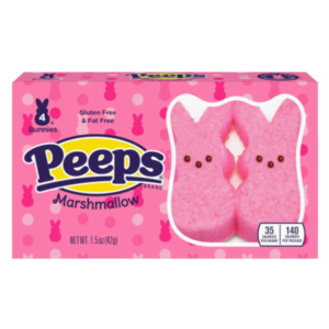 Peeps Pink Marshmallow Bunnies 4PK x 1