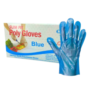Poly Gloves x 500pcs